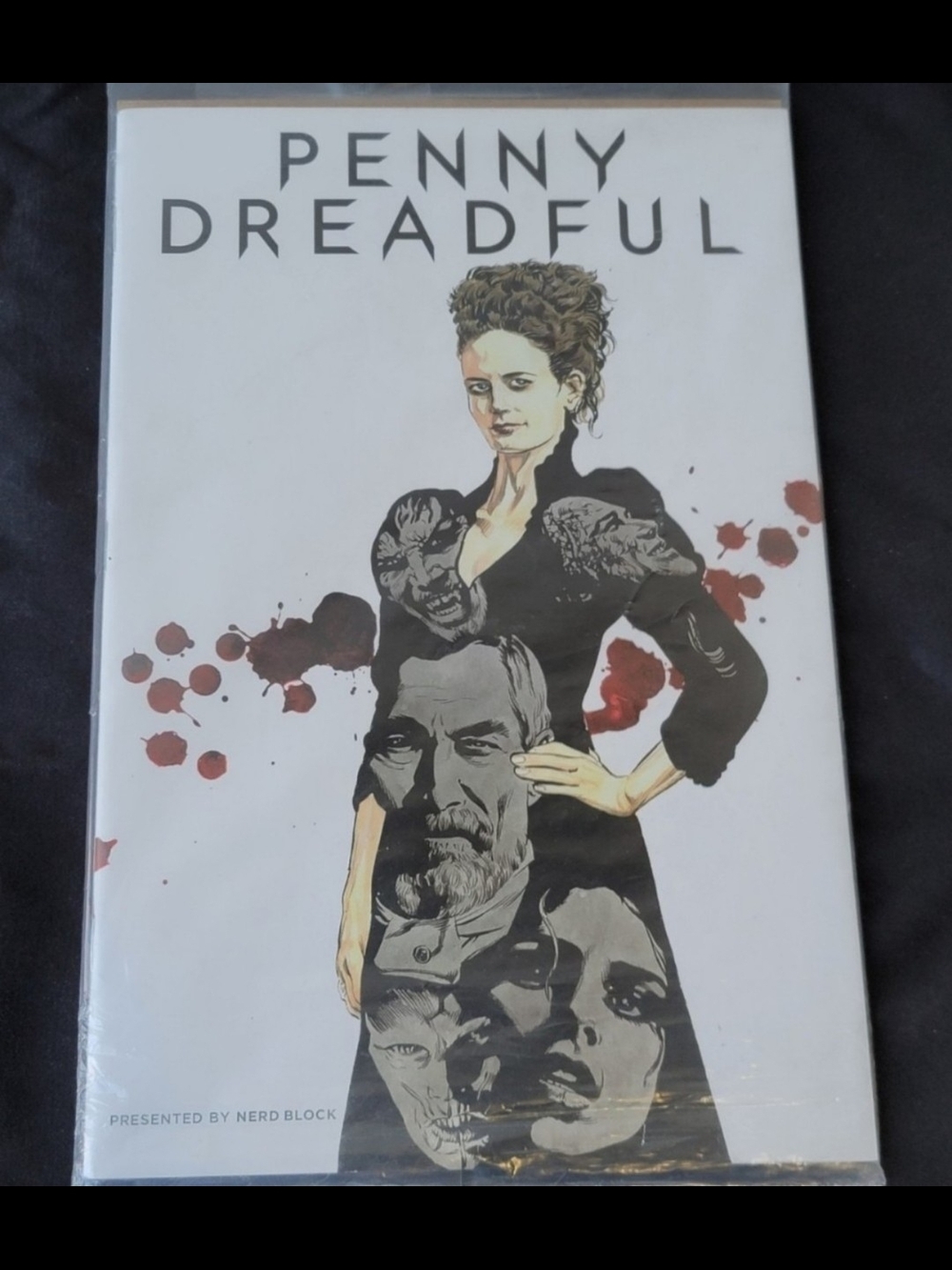 Penny Dreadful Graphic Novel Paperback - White, Black, Red